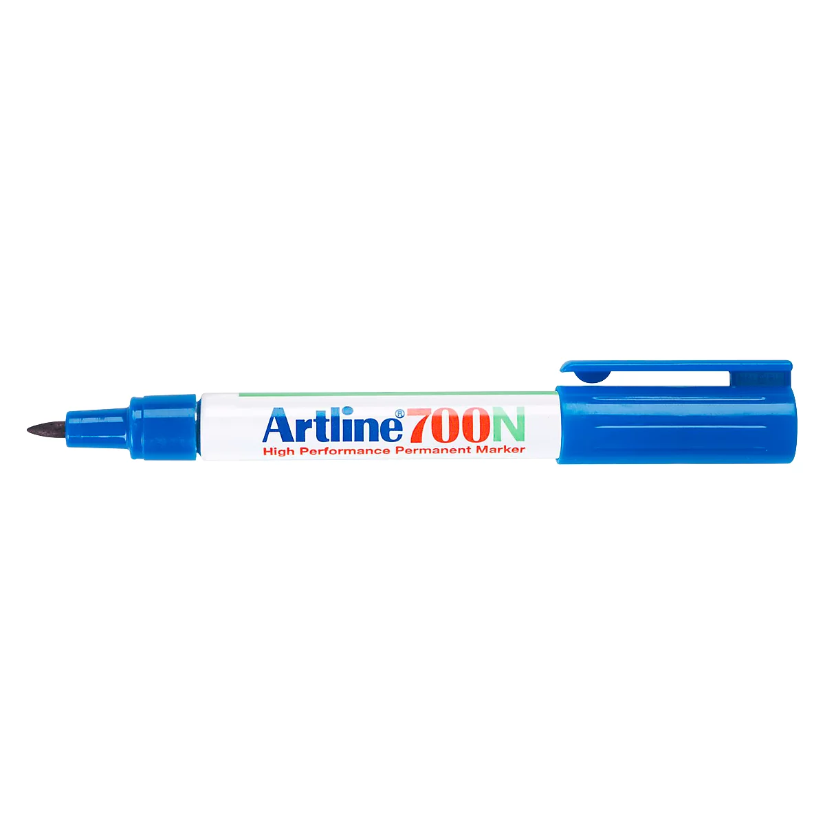 Marqueur permanent Artline 700, pointe ronde, bleu, 12 pièces