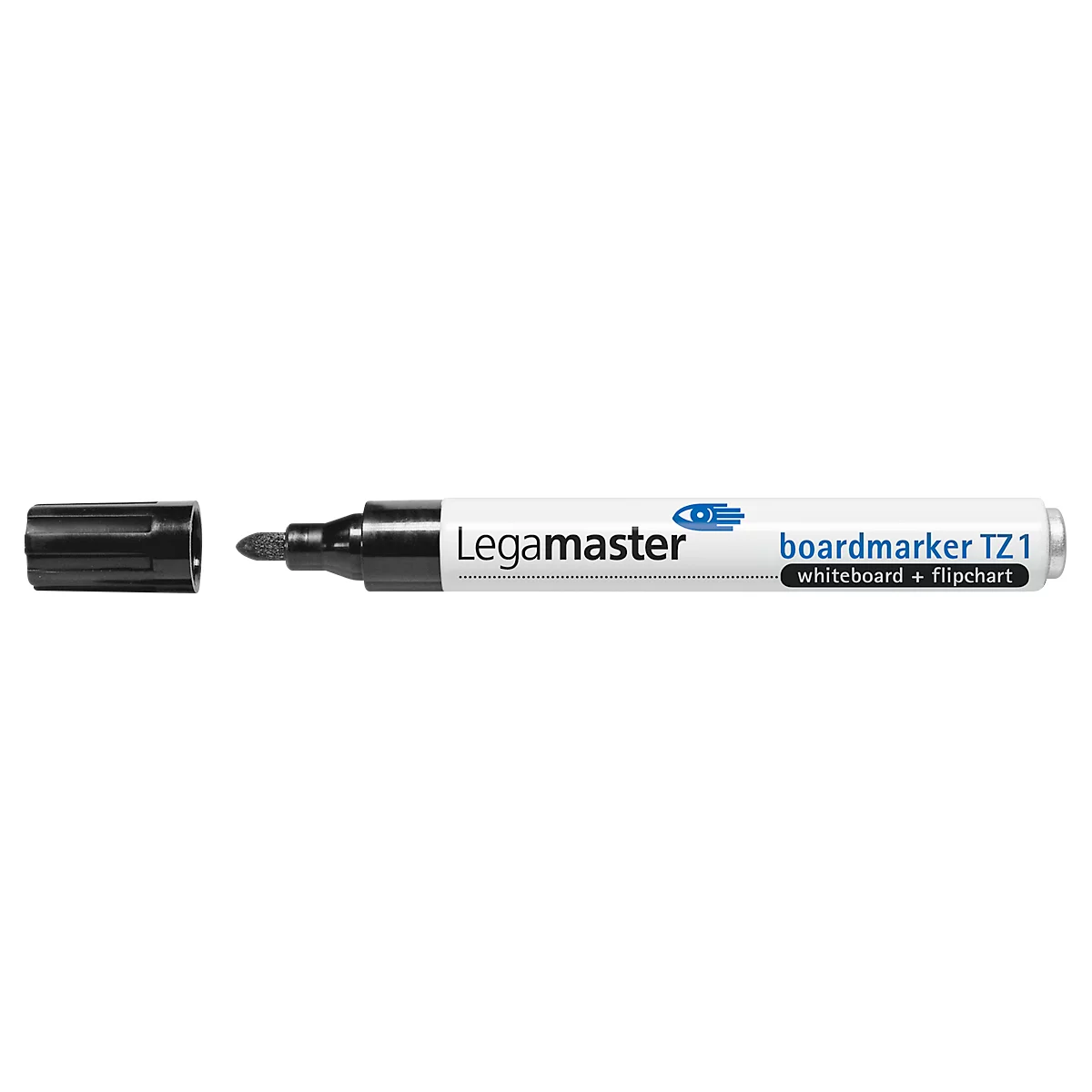 Marqueurs TZ1 Legamaster - pour flipchart et tableau blanc - noir - 10 p.