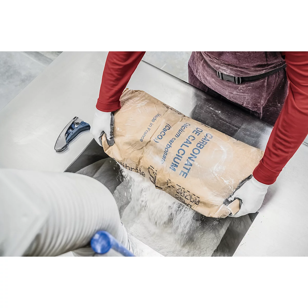 Martor 610 XDR veiligheidsmes, 3-in-1 hendel, automatische terugtrekking lemmet, metaal detecteerbaar, L 158 x B 27 x H 76 mm, staal/aluminium/kunststof, blauw