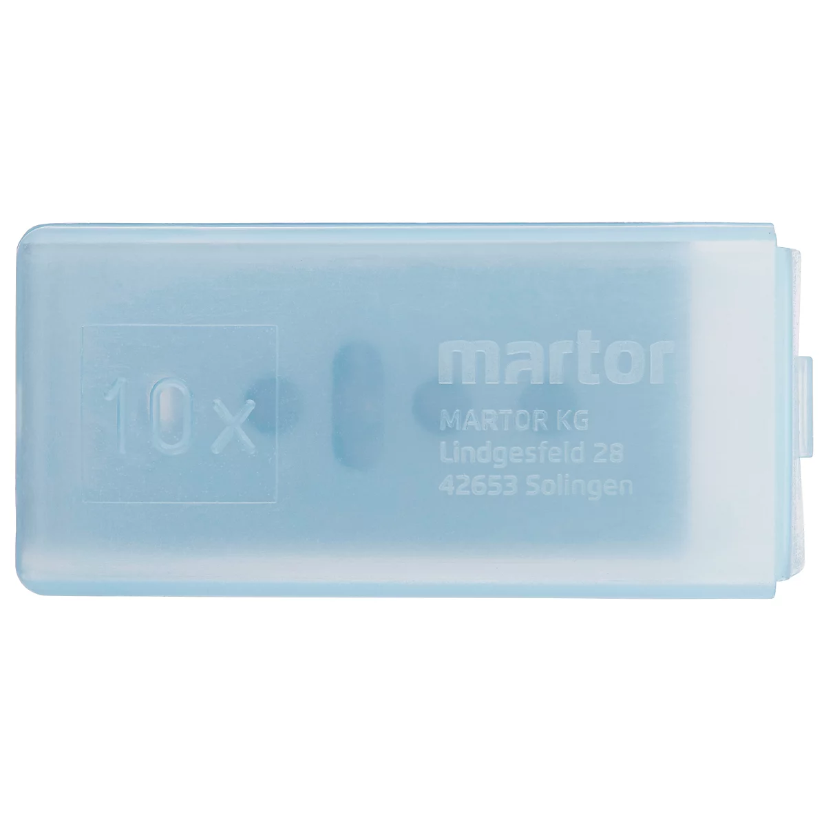 MARTOR industrieel mes 45, L 39 x B 18,4 mm, dubbel snijvlak, 10 stuks