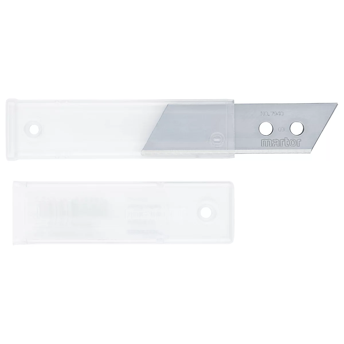MARTOR mes 7940, styropor, L 71,2 x B 17,7 mm, 10 stuks