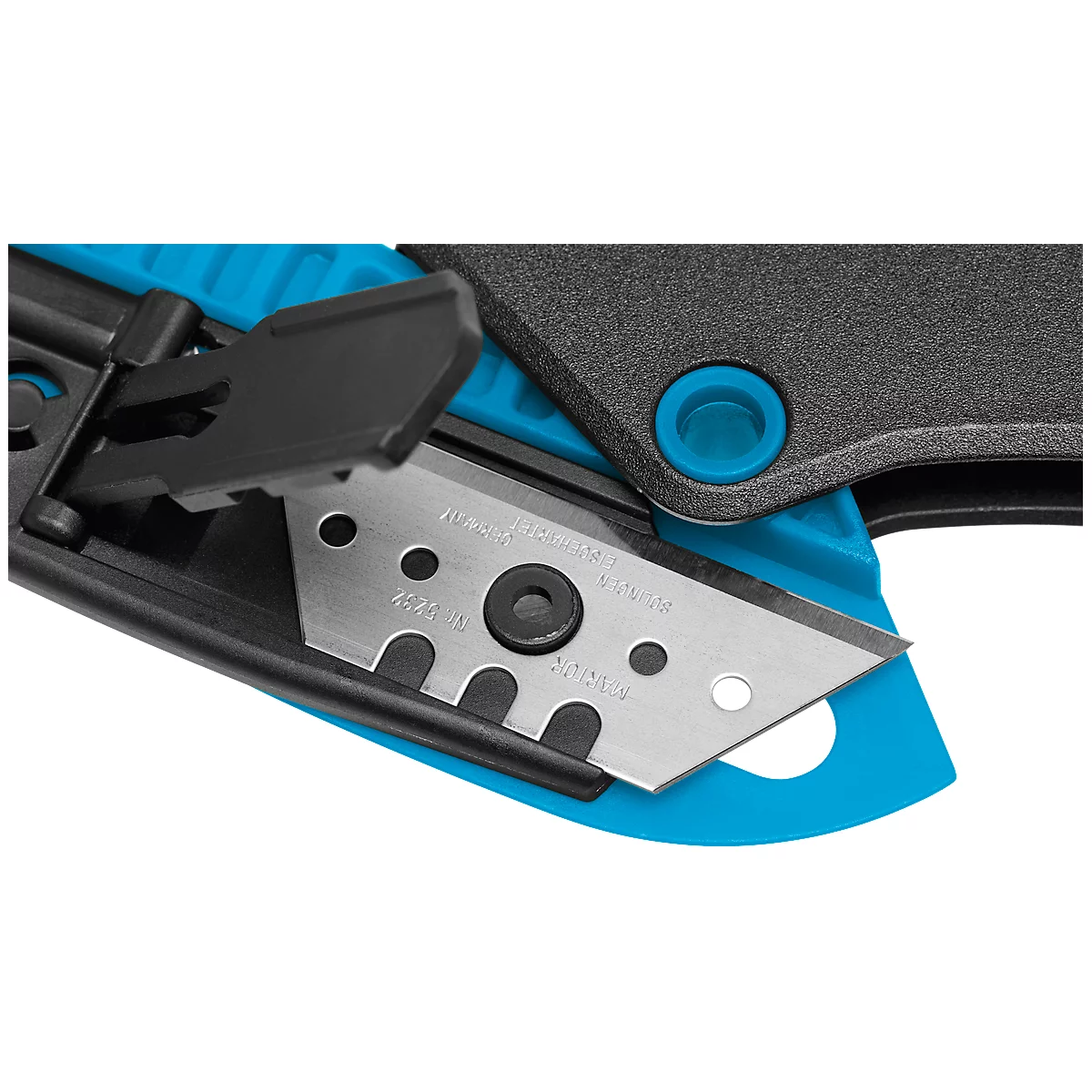 MARTOR MIZAR tang handvat mes, aut. blade retraction, snijdiepte 15 mm, mesuitgang 22 mm