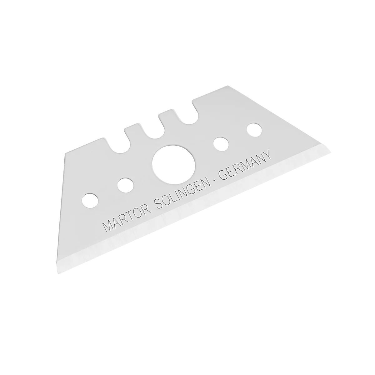 MARTOR trapeziumblad 5232, staal, L 53 x B 19 mm, 10 stuks