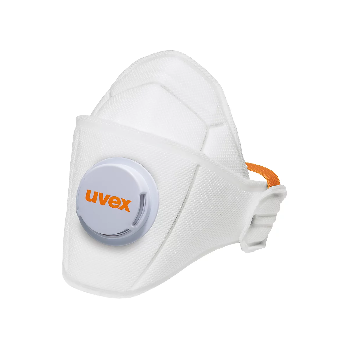 Máscara de protección respiratoria Uvex silv-Air 5210 premium, FFP2 NR D, máscara plegable con válvula de exhalación, 15 piezas