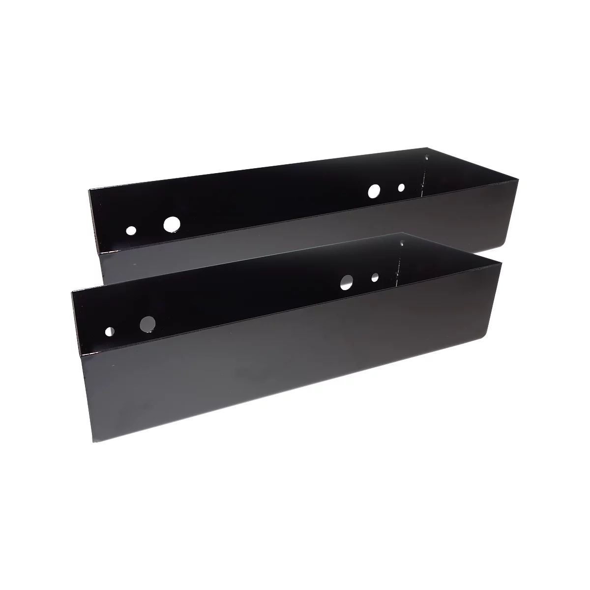 Materiaalbakken voor staalbandafroller, 2 stuks