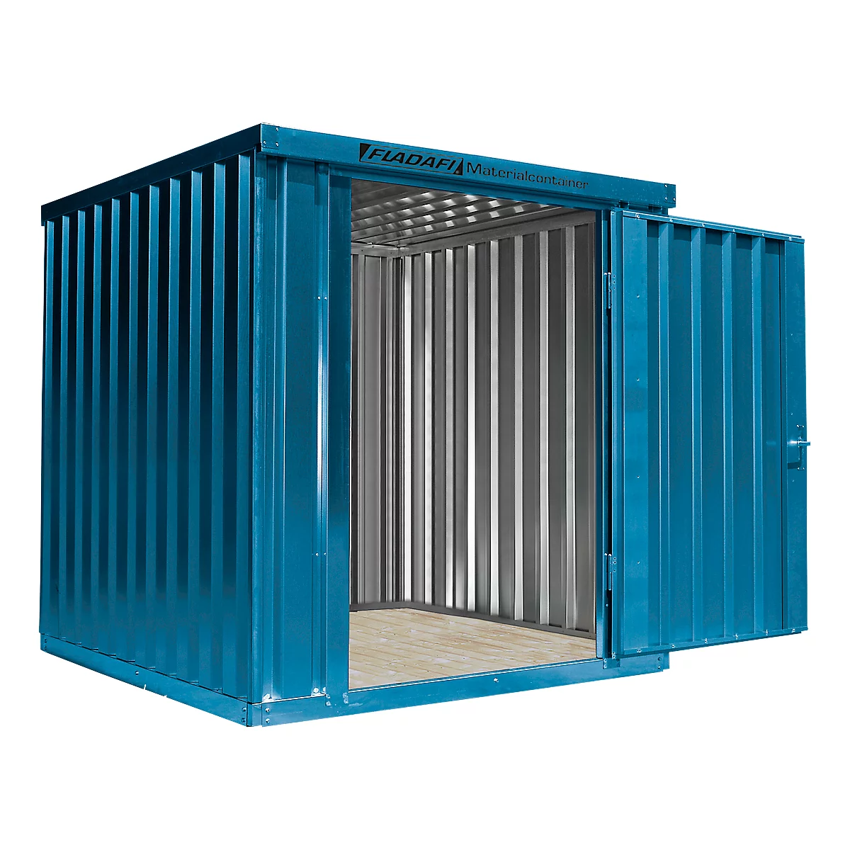 Materiaalcontainer mod. 1220, gelakt, gemonteerd
