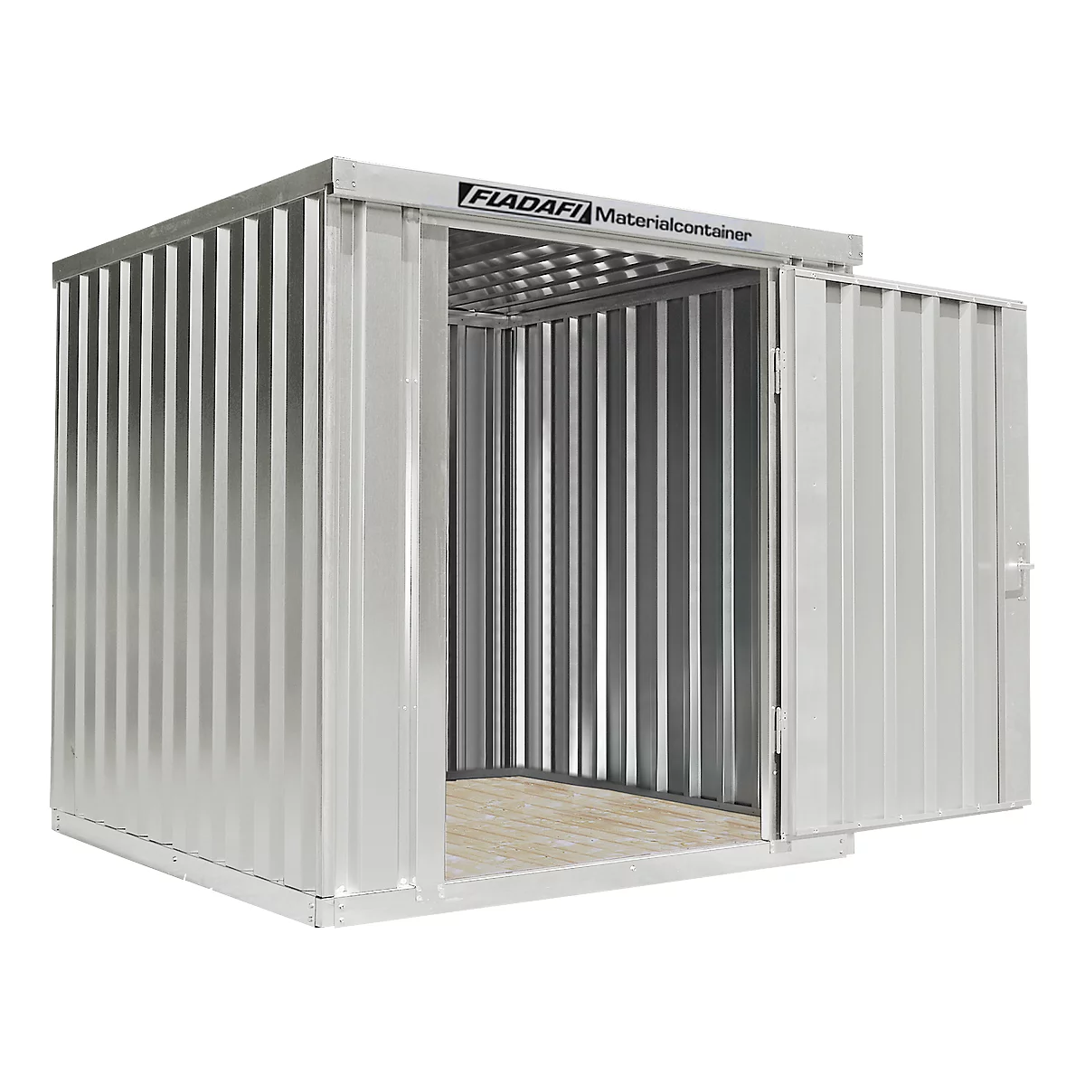 Materiaalcontainer mod. 1220, gelakt, gemonteerd
