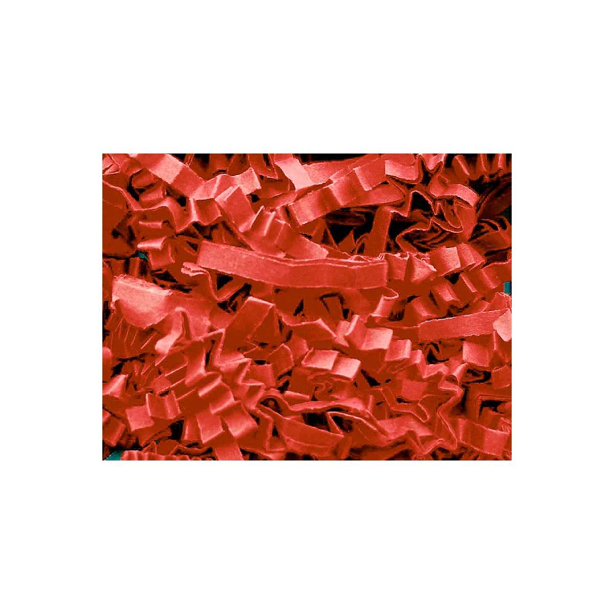 Material de relleno decorativo SizzlePak, rojo