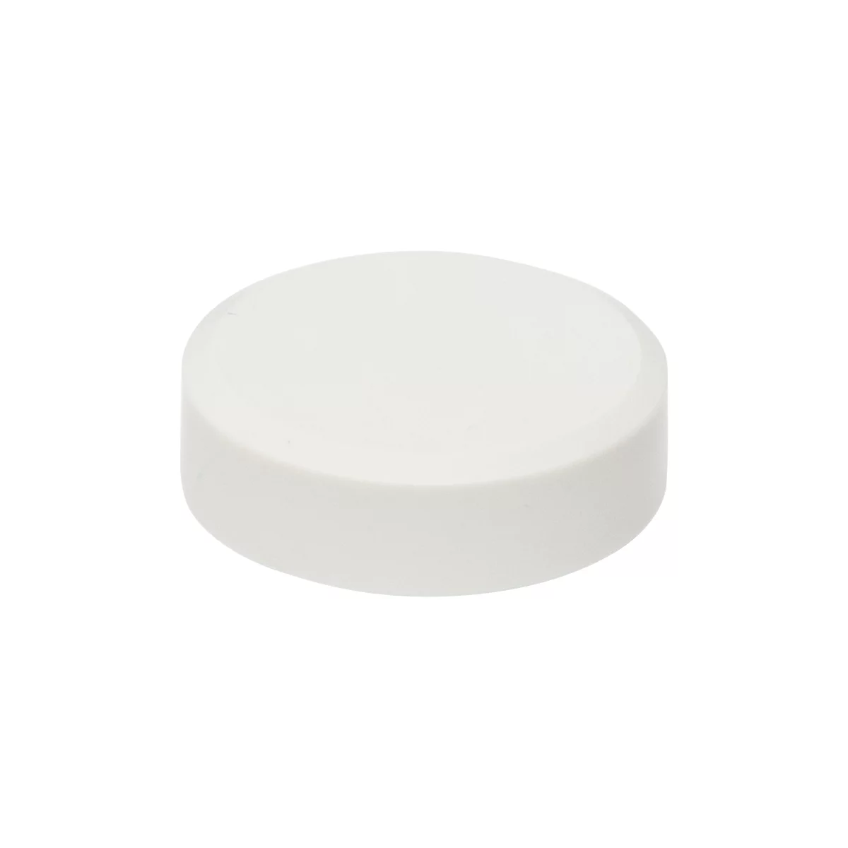 MAUL aimant MAULpro Recycling, rond, avec bord à facettes, force d'adhérence jusqu'à 0,6 kg, Ø 29 mm, 85 % plastique recyclé laqué, blanc, 20 pièces