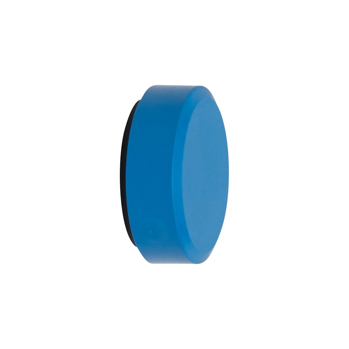 MAUL aimant MAULpro Recycling, rond, avec bord à facettes, force d'adhérence jusqu'à 0,6 kg, Ø 29 mm, 85 % plastique recyclé laqué, bleu, 20 pièces