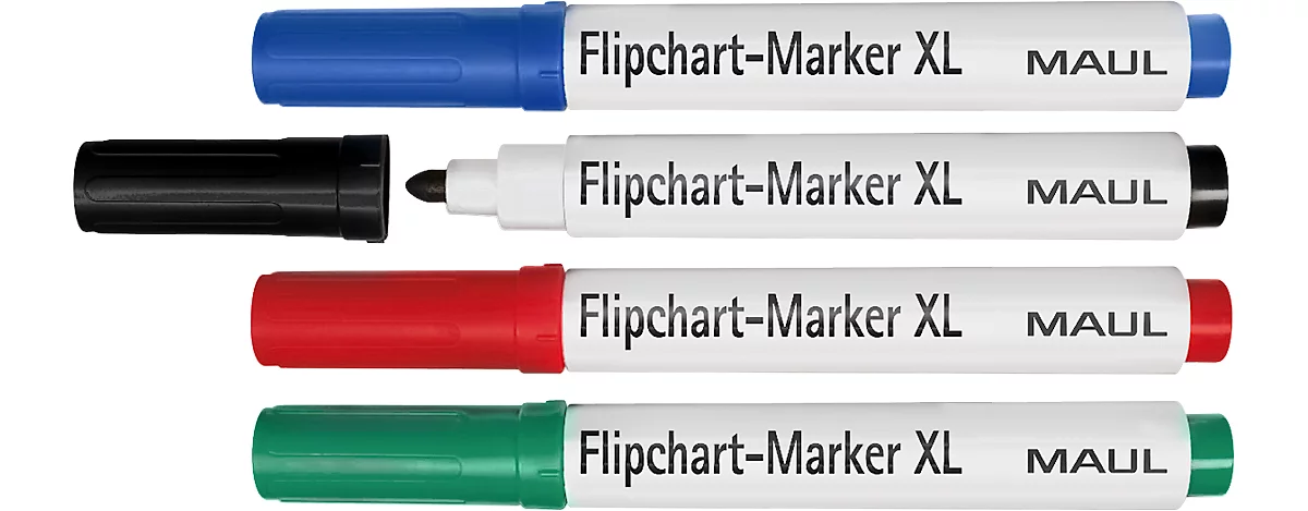 MAUL Flipchart-Marker XL, farbig sortiert, 4 Stück