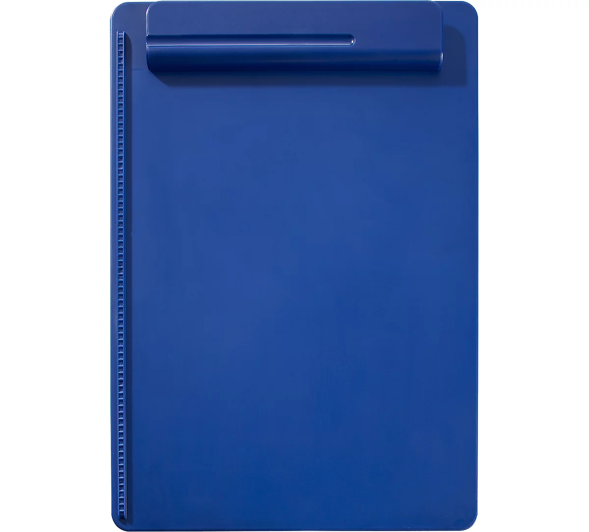 MAUL Klemmbrett, DIN A4, Kunststoff, mit Stifthalterung, blau