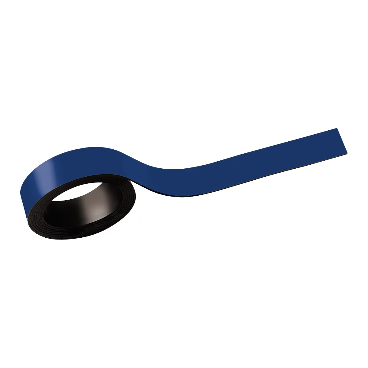 MAUL Magnetstreifen, beschriftbar, 2 Stück, L 1000 x B 20 mm, blau
