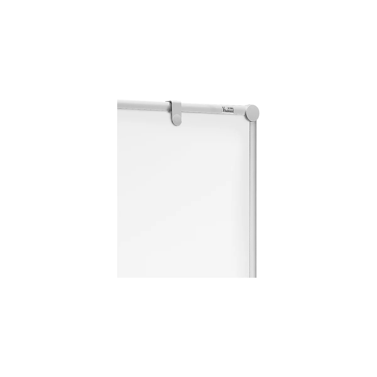 MAUL Moderationstafel Pro, klappbar, B 1200 x H 1500 mm, Textil/Whiteboard, blau