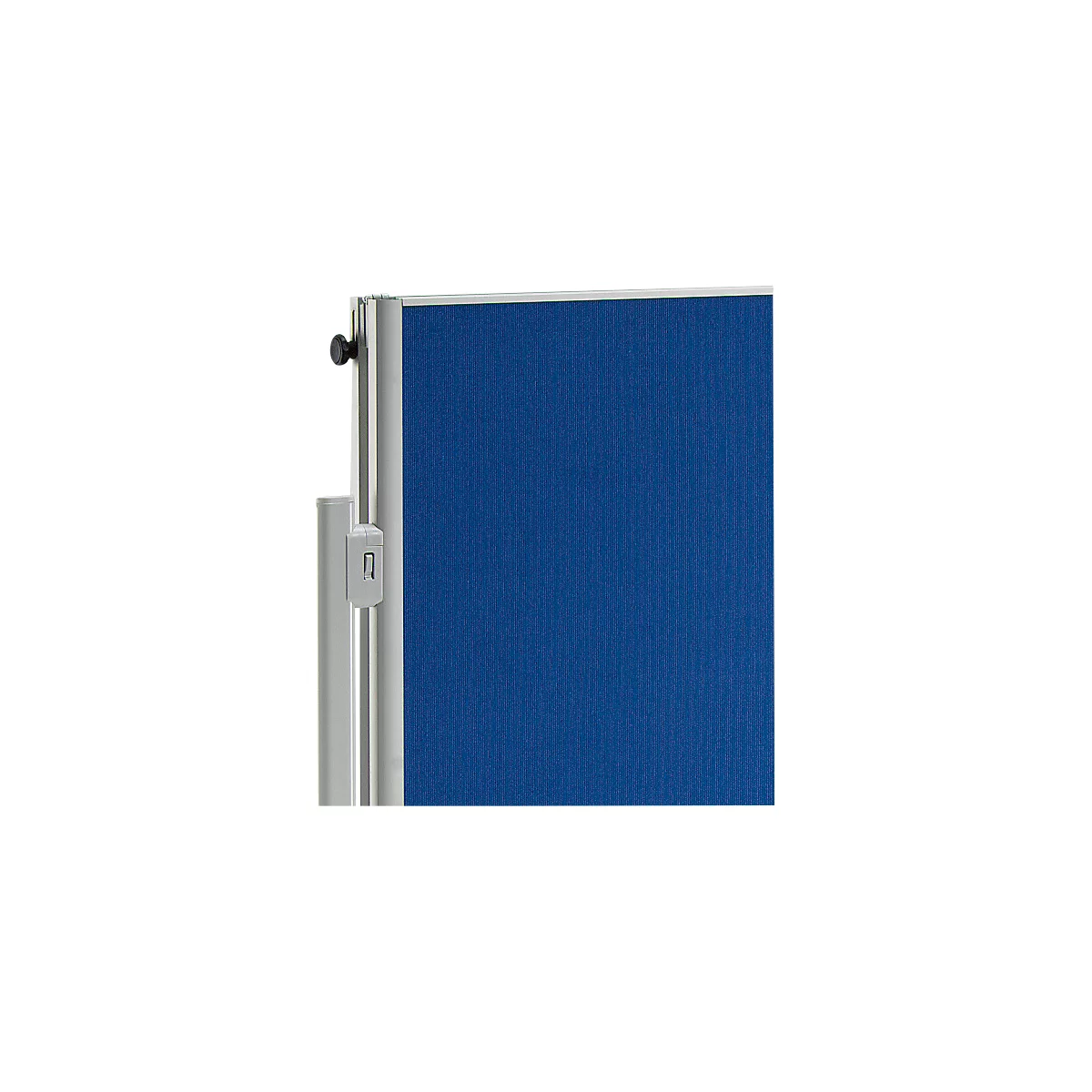 MAUL Moderationstafel Pro, klappbar, B 1200 x H 1500 mm, Textil/Whiteboard, blau