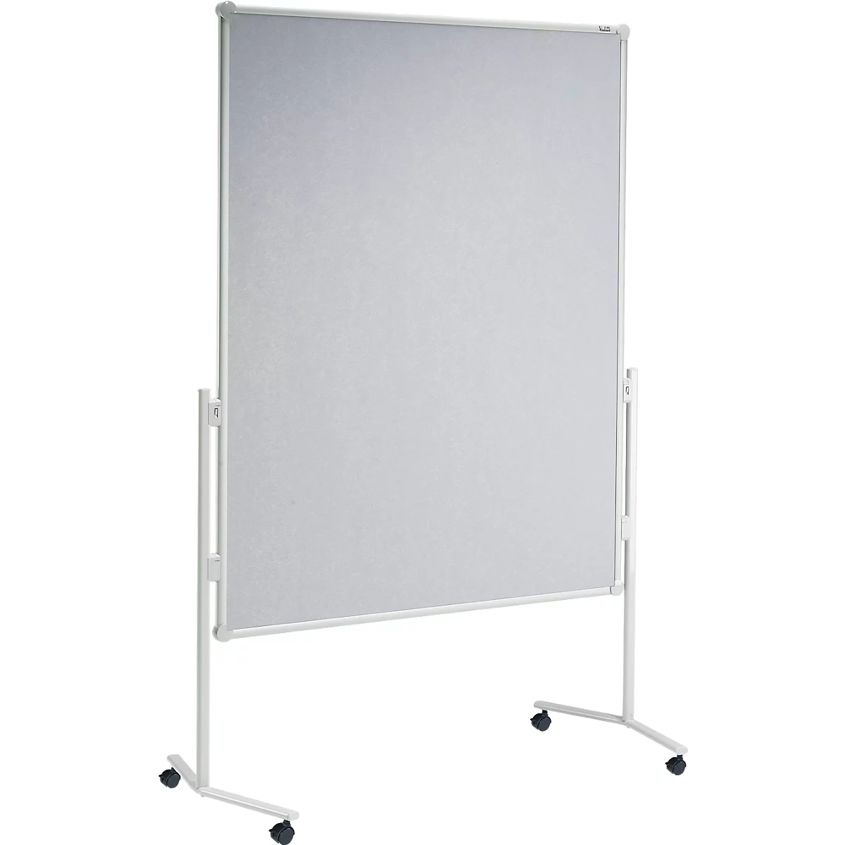 MAUL Moderationstafel Pro, Papierbeschichtung, B 1200 x H 1500 mm, weiß
