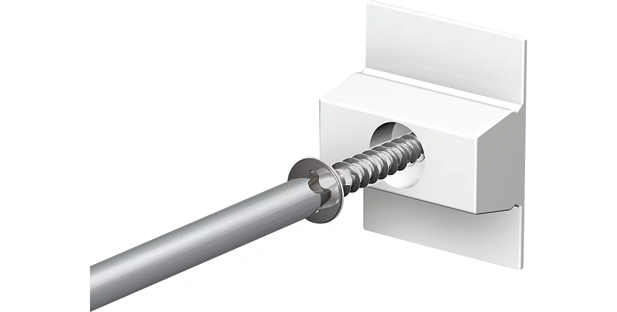 Maul Neodym-Magnet mit Karussell-Haken, Stahl, Ø 38,5 mm, Haftkraft 50 kg
