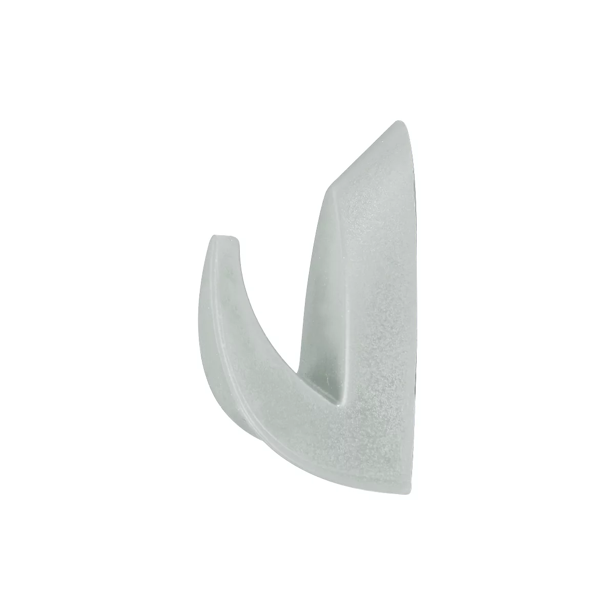 MAUL neodymium magneet, met kapstokhaak, tot 6 kg, 2 stuks, B 24 x H 34 mm, kunststof behuizing, grijs
