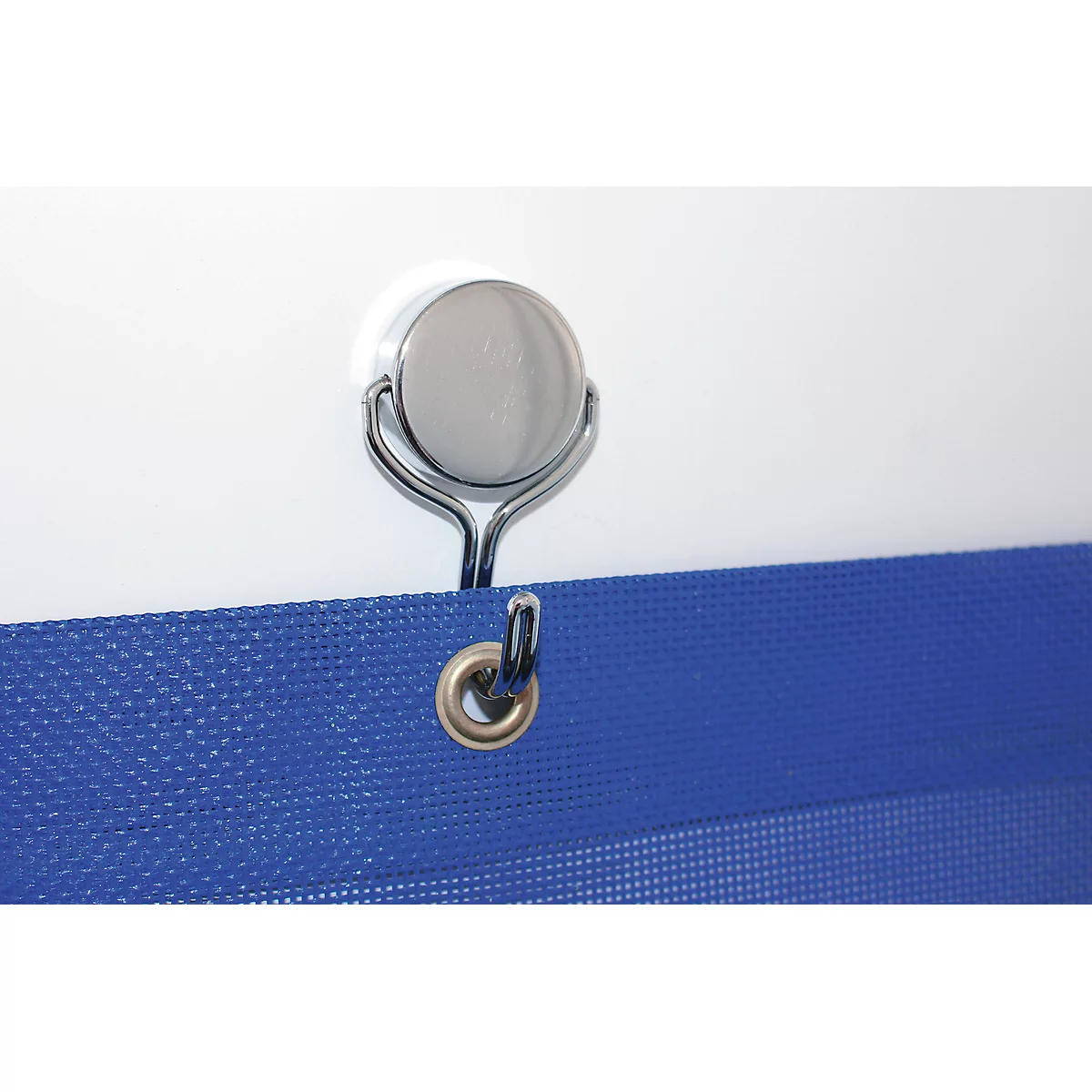 Maul neodymiummagneet met carrouselhaak, staal, Ø 38,5 mm, houdkracht 50 kg