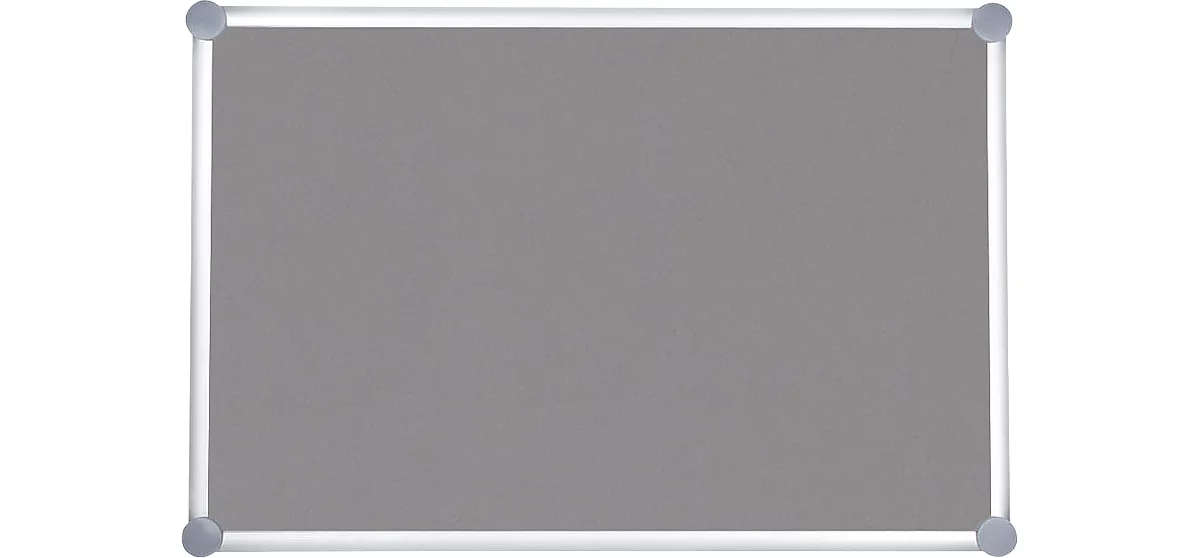 MAUL pinboard 2000, textil, gris, 900 x 1200 mm