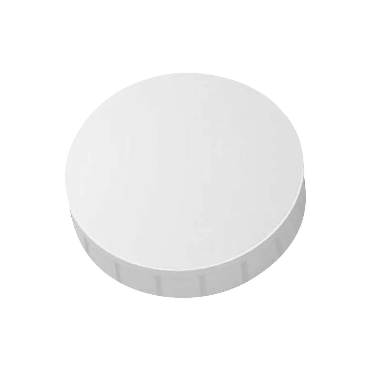 MAUL Solidmagnete, ø 32 x 8,5 mm, 10 Stück, weiß
