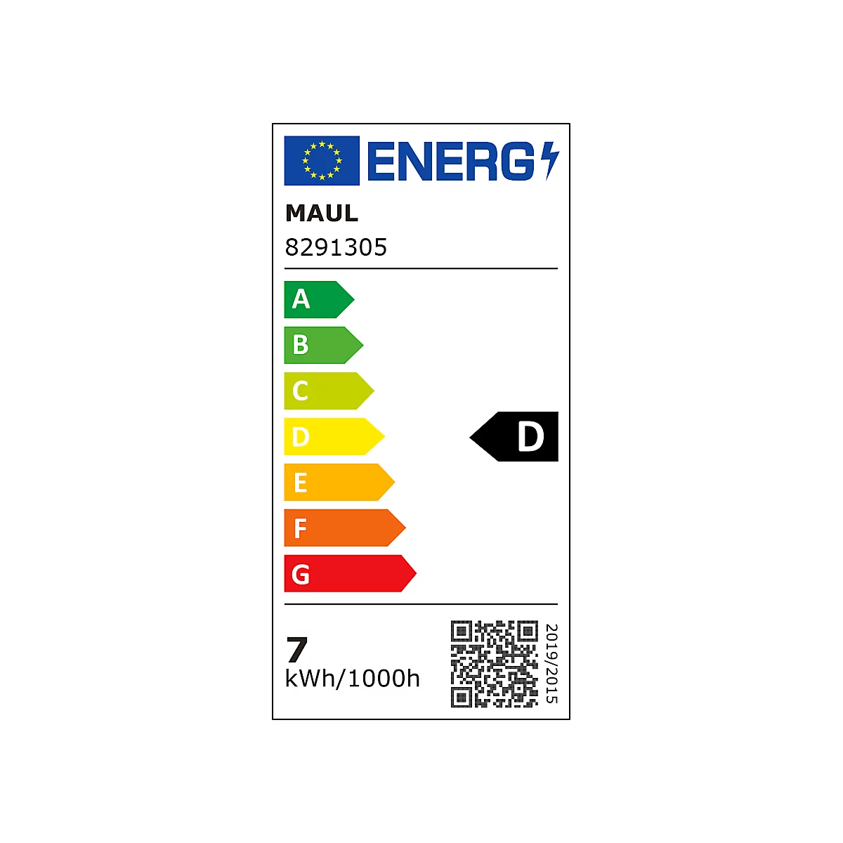 MAUL Studie LED bureaulamp, kantoor, klemvoet, wit