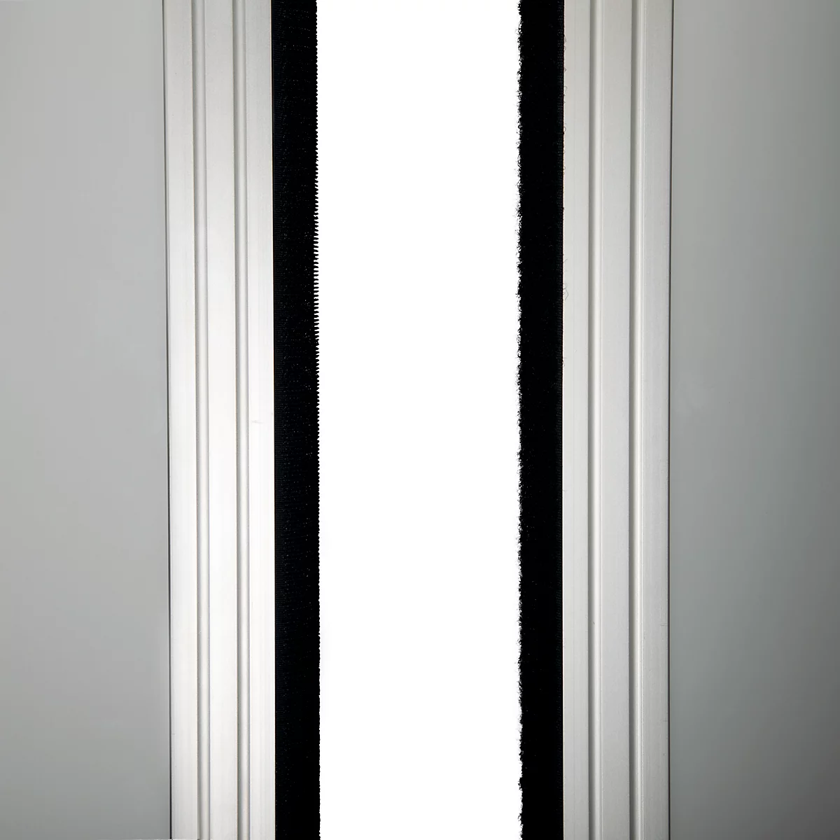 MAUL Système de cloisons MAULconnecto, 1x non-tissé acoustique clair, 1x non-tissé acoustique foncé, 1x tableau blanc, fixation velcro, sur roulettes, H 1800 x L 1000 mm, argenté