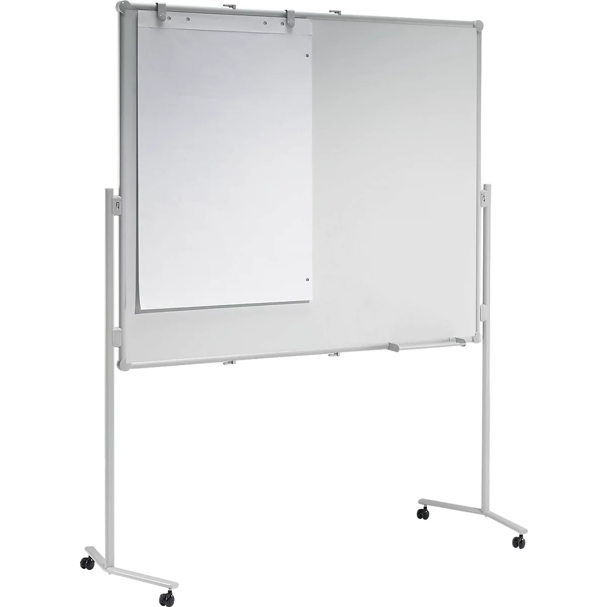 MAUL Tableau d'animation Pro, L 1200 x H 1500 mm, tableau blanc/blanc-point