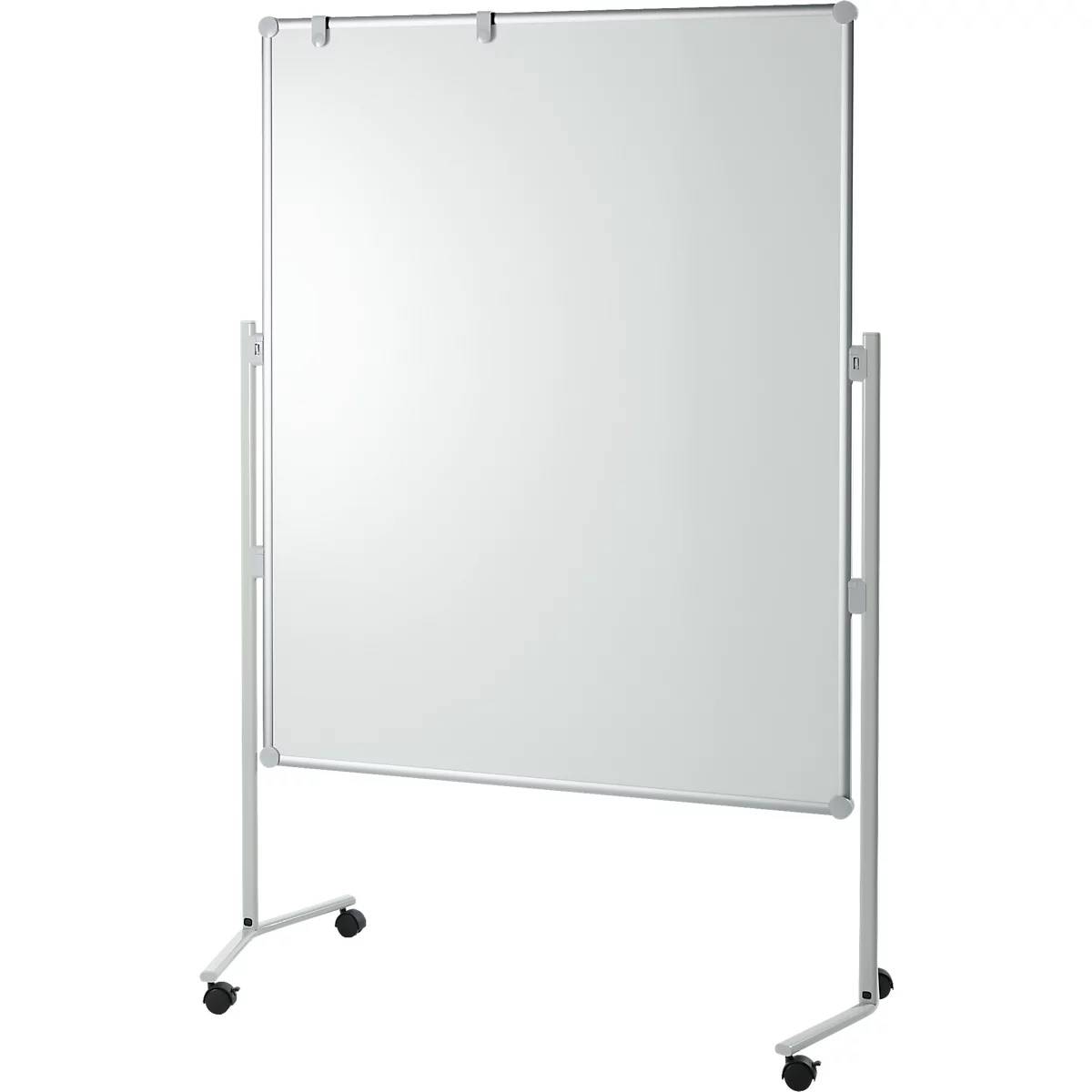 MAUL Tableau d'animation Pro, L 1200 x H 1500 mm, tableau blanc/textile, bleu