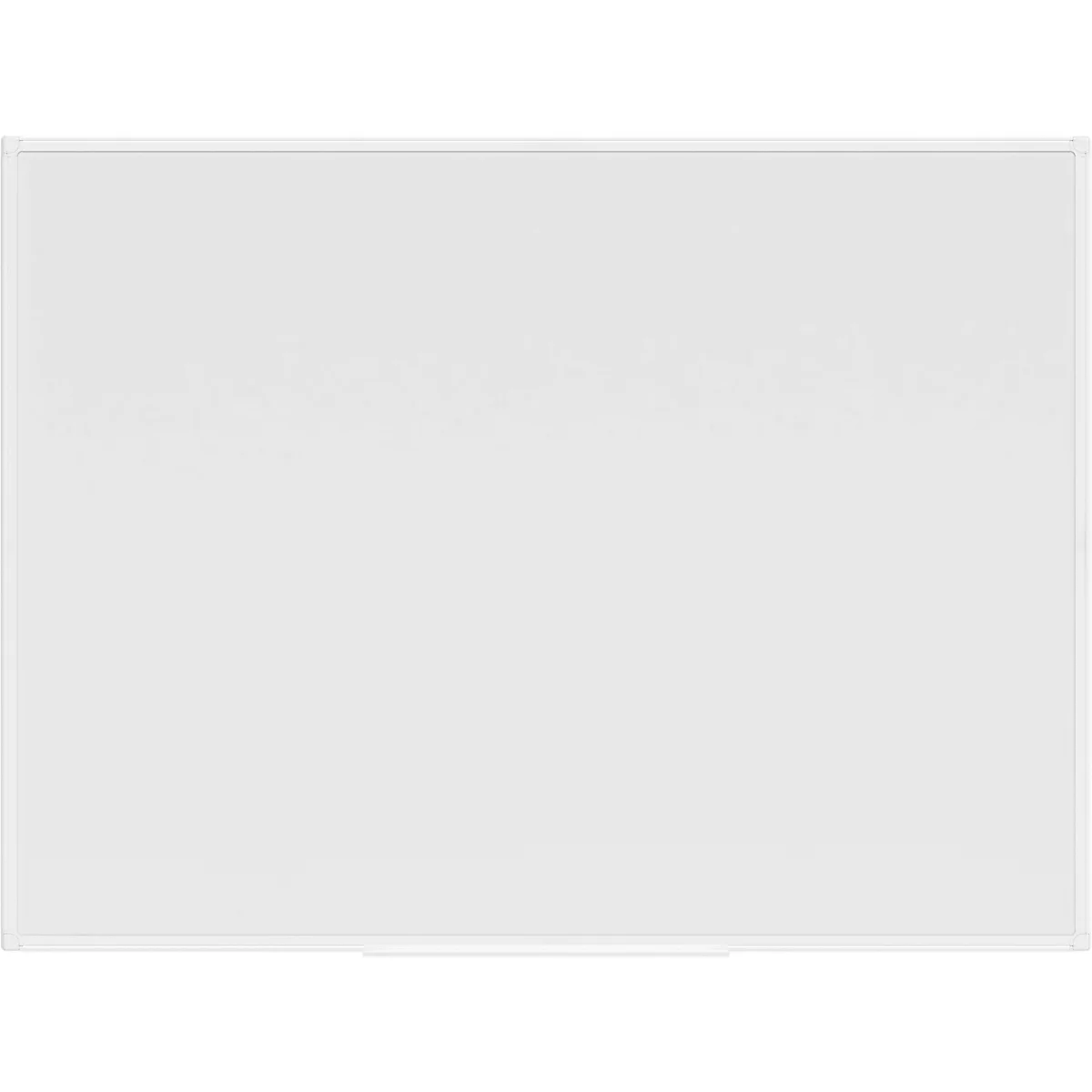 MAUL Whiteboard MAULprimo, im Hoch-/Querformat nutzbar, magnethaftend, Ablageschale, H 900 x B 1200 mm, Stahlblech kunststoffbeschichtet, weiß