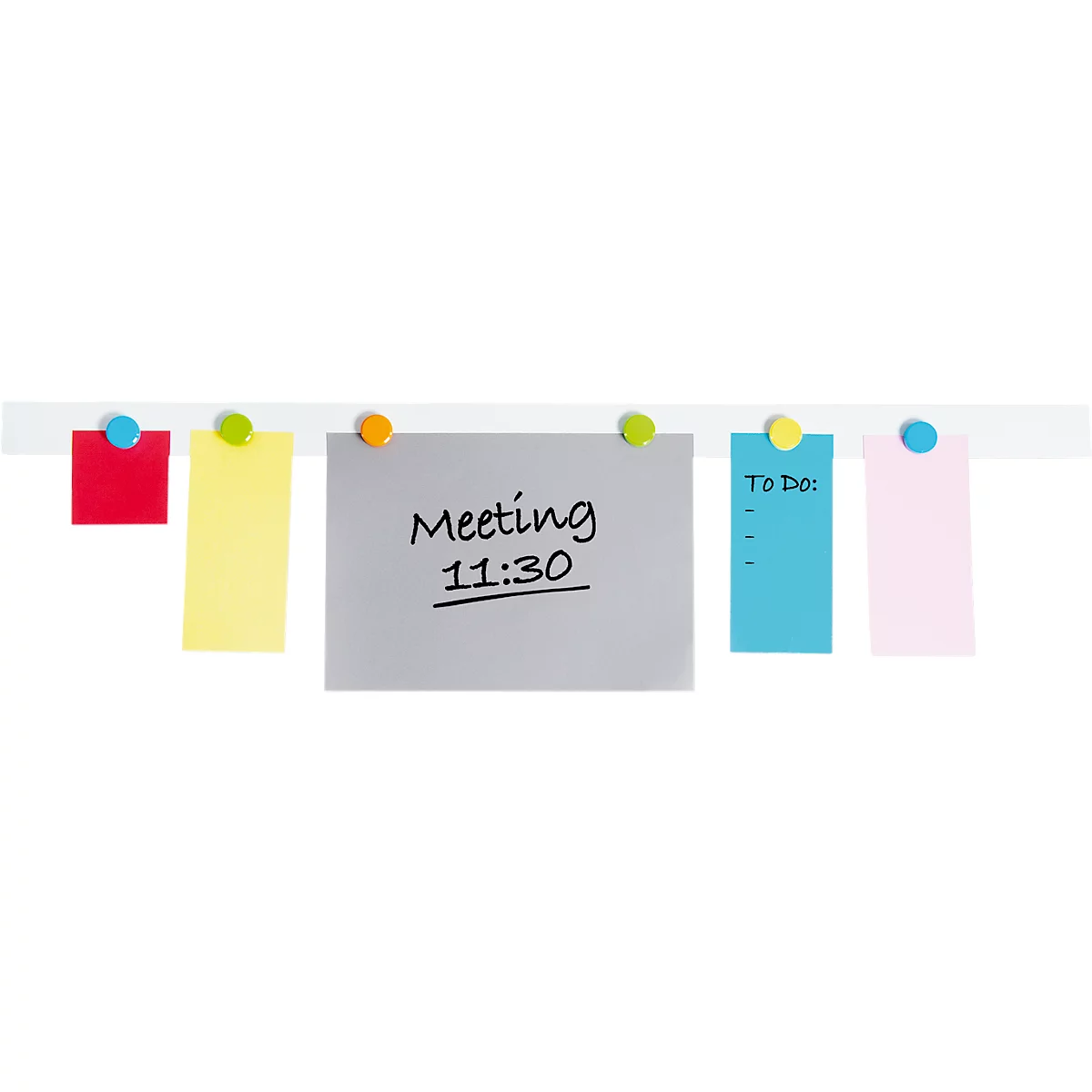 MAUL zelfklevende magneetstrip, wit