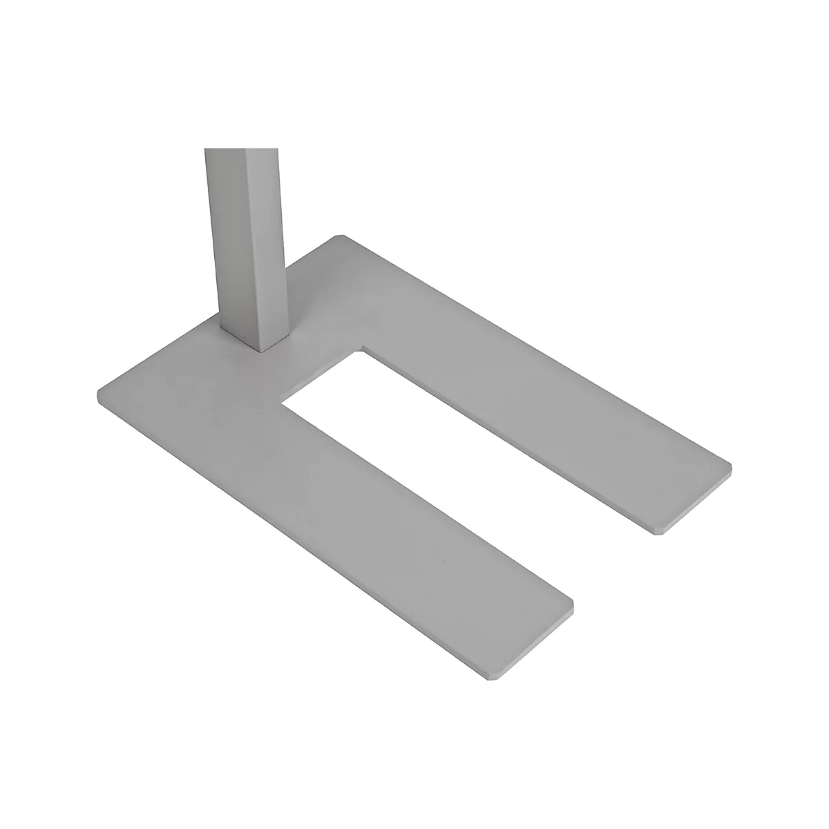 MAULjuvis LED vloerlamp, dimbaar, bewegings- en daglichtsensor, blank aluminium RAL 9006