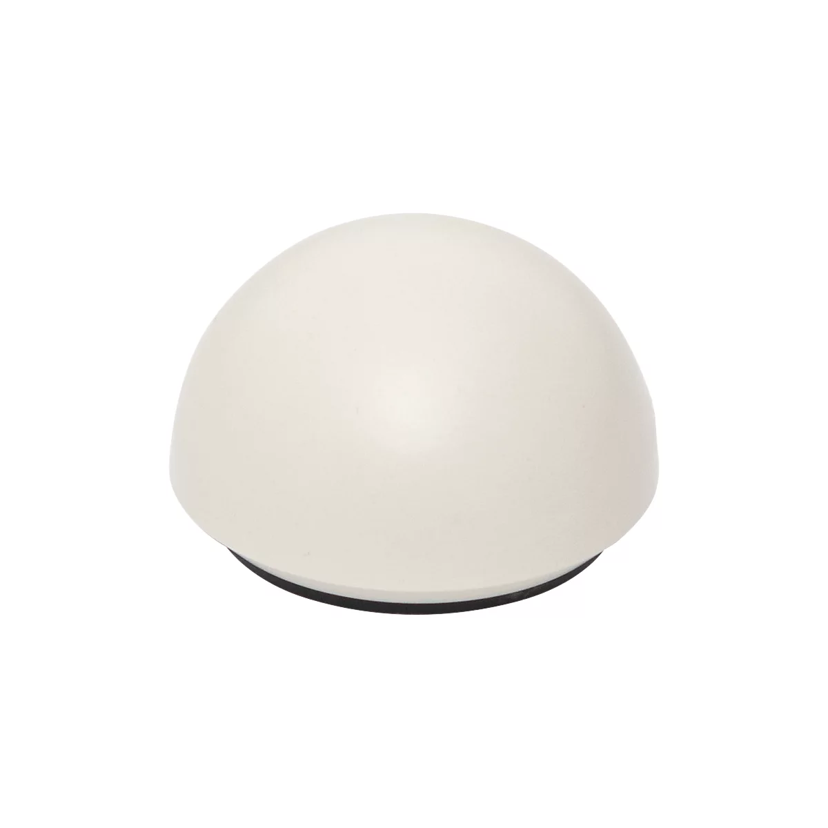 MAULmagneet MAULpro Recycling, halve bol, kleefkracht tot 0,6 kg, Ø 30 x H 20 mm, 85% gerecycled kunststof gecoat, wit, 10 stuks