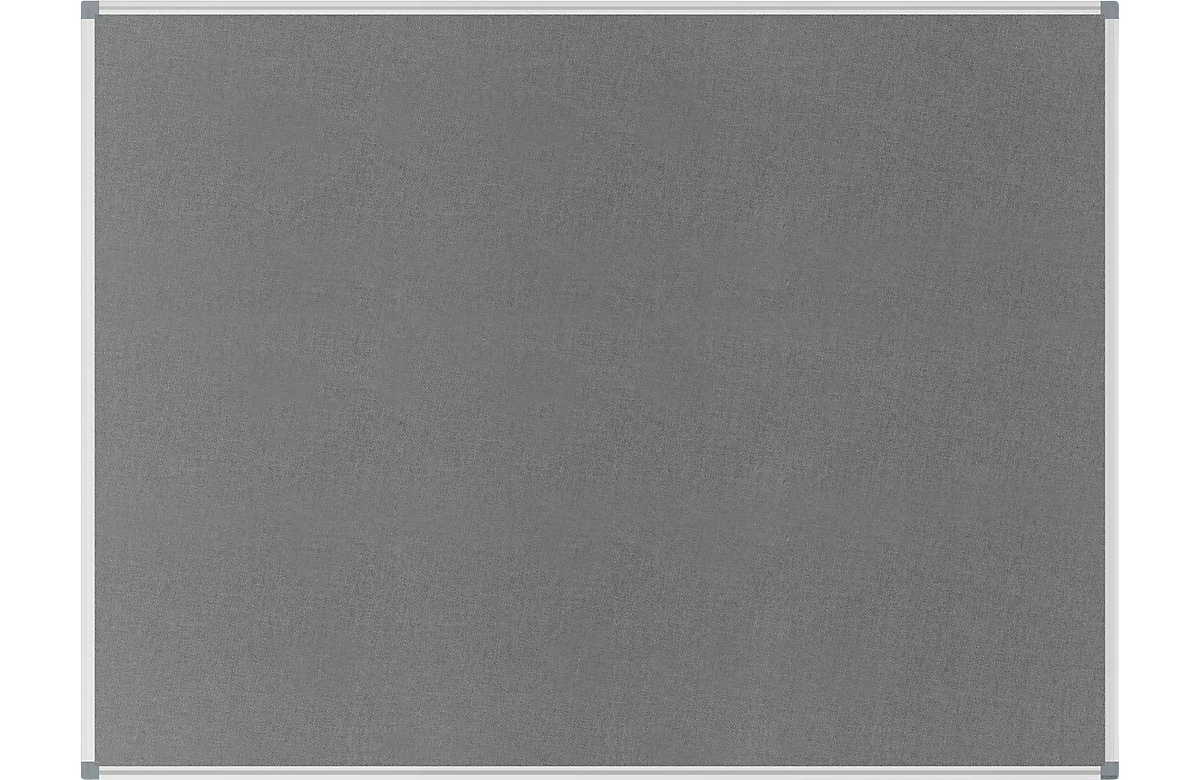 MAULstandard Pinboard, Textil, 900 x 1200 mm, grau