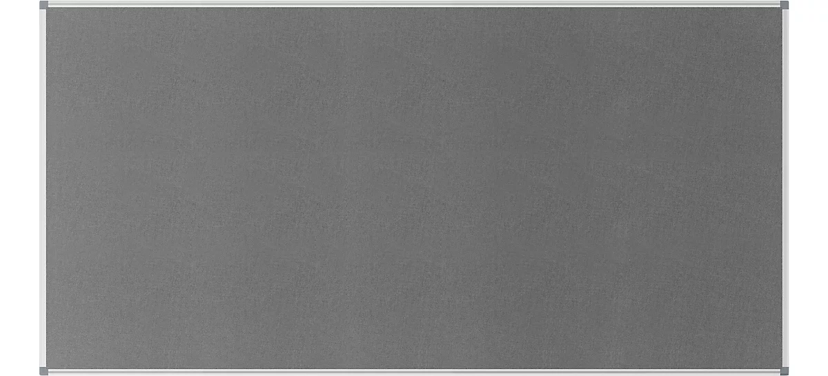 MAULstandard Pinboard, Textil, 900 x 1800 mm, grau