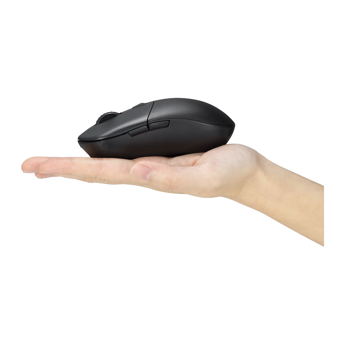 Maus Kensington MY430 EQ, kabellos, wiederaufladbarer Akku, 6 Tasten und Scrollrad, 1000/1600/2400 dpi, PCR, schwarz