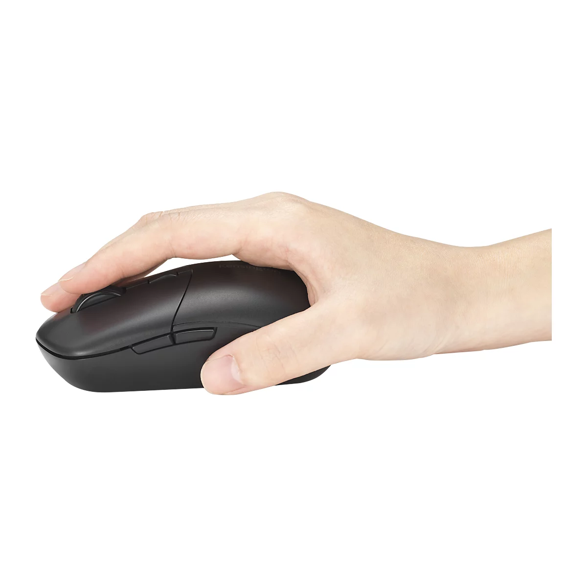 Maus Kensington MY430 EQ, kabellos, wiederaufladbarer Akku, 6 Tasten und Scrollrad, 1000/1600/2400 dpi, PCR, schwarz