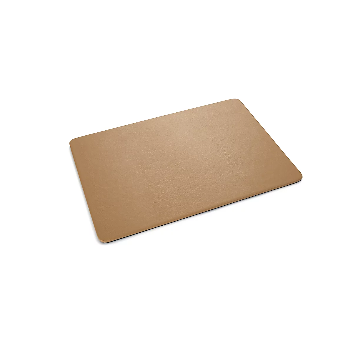 Mauspad sigel® smartstyle, rutschfest, Lederimitat, cognacfarben
