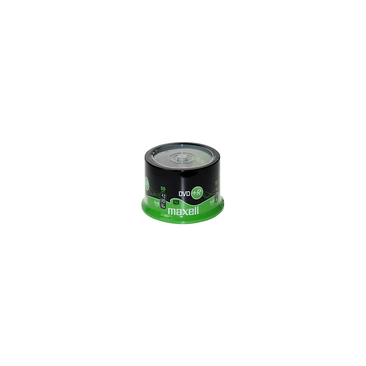 Maxell - 50 x DVD+R - 4.7 GB (120 Min.) 16x - bedruckbare Oberfläche - Spindel