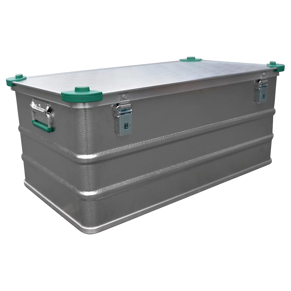 Maxi-Box, Leichtmetall, mit Stapelecken, 135 l