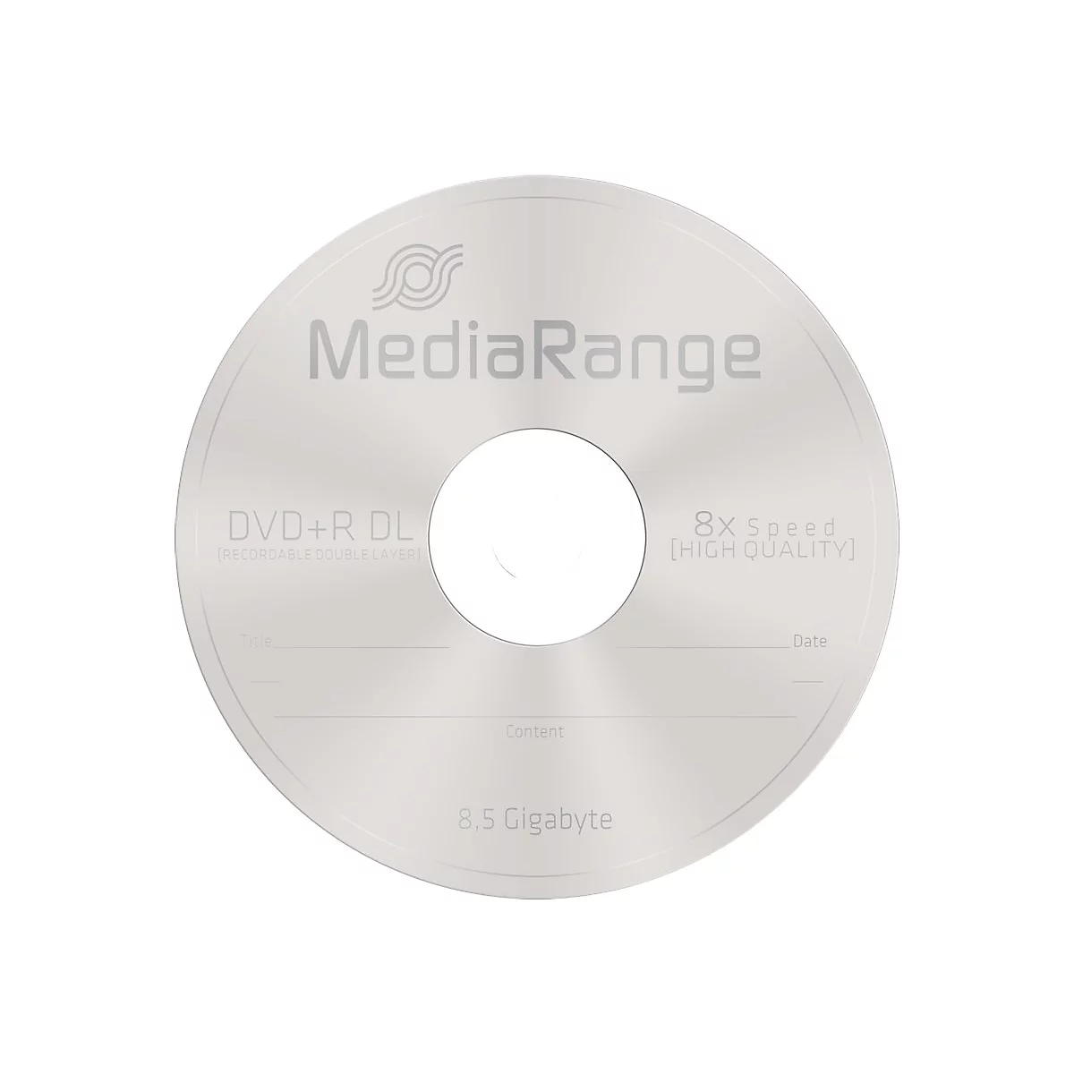 MediaRange - DVD+R DL x 10 - 8.5 GB - Speichermedium