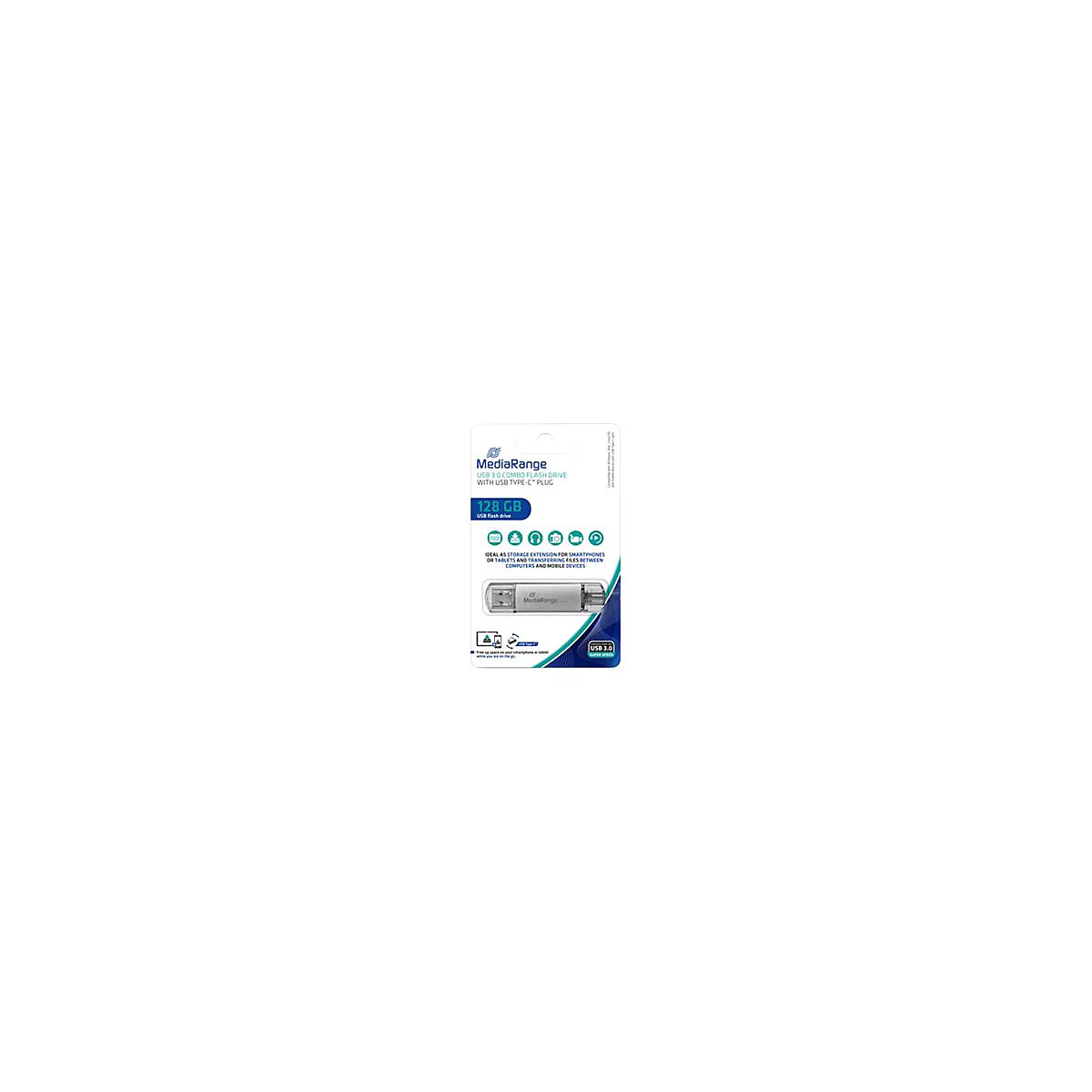 MediaRange MR938 - USB-Flash-Laufwerk - 128 GB