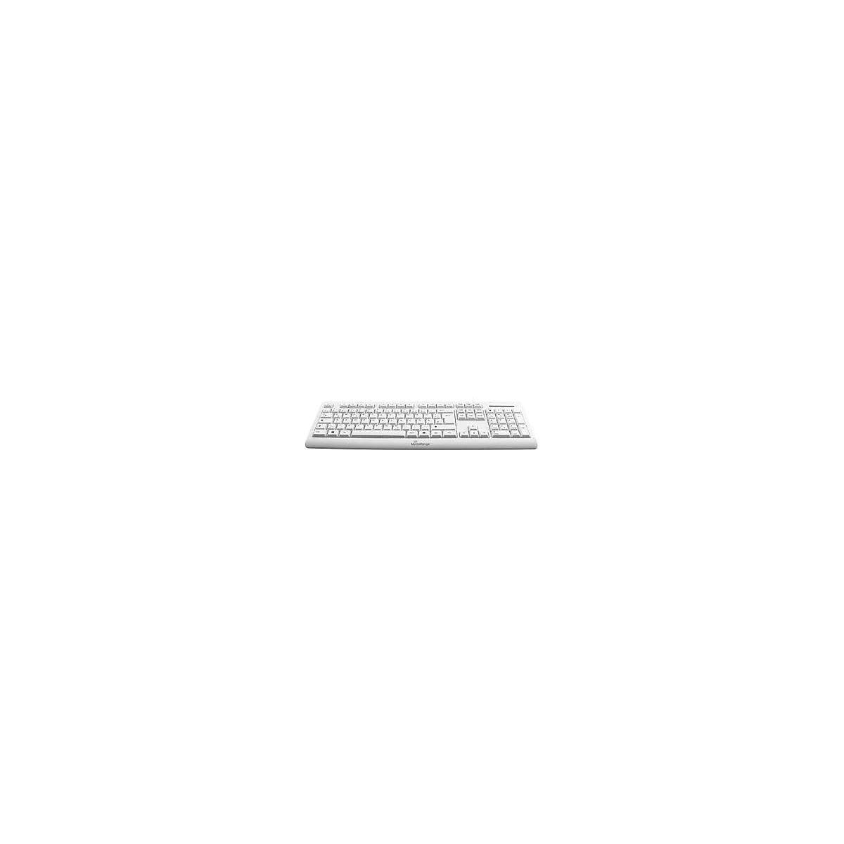 MediaRange MROS110 - Tastatur - USB - QWERTZ - Deutschland/Österreich/Schweiz - weiß