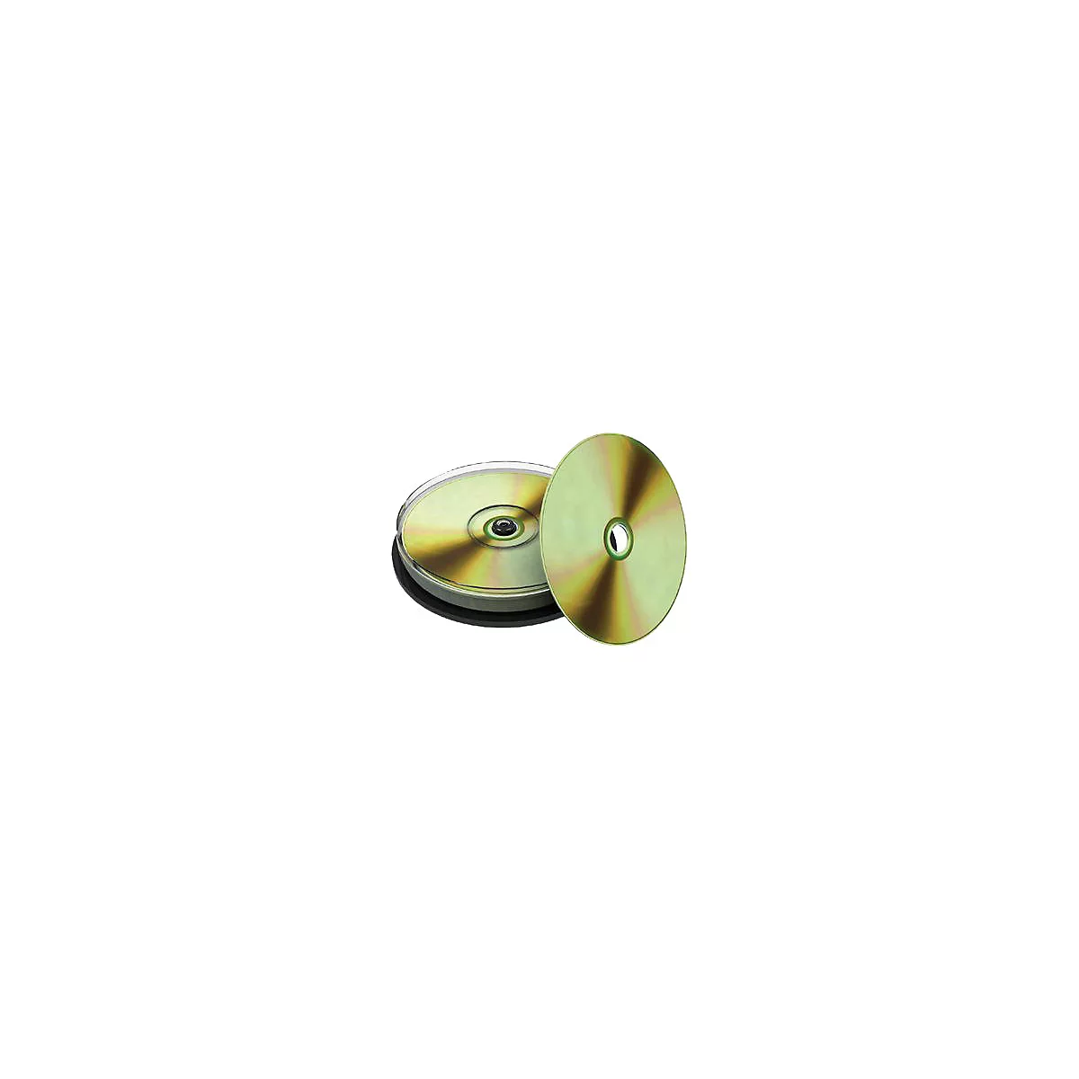 MediaRange Professional Line - 10 x CD-R - 700 MB (80 Min) 52x - glänzendes Gold - bedruckbare Fläche für Thermo-Retransfer, bedruckbare Fläche für Siebdruckverfahren, bedruckbare Fläche für Offsetdruckverfahren - Spindel
