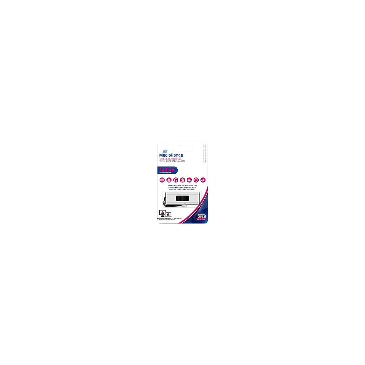 MediaRange - USB-Flash-Laufwerk - 128 GB