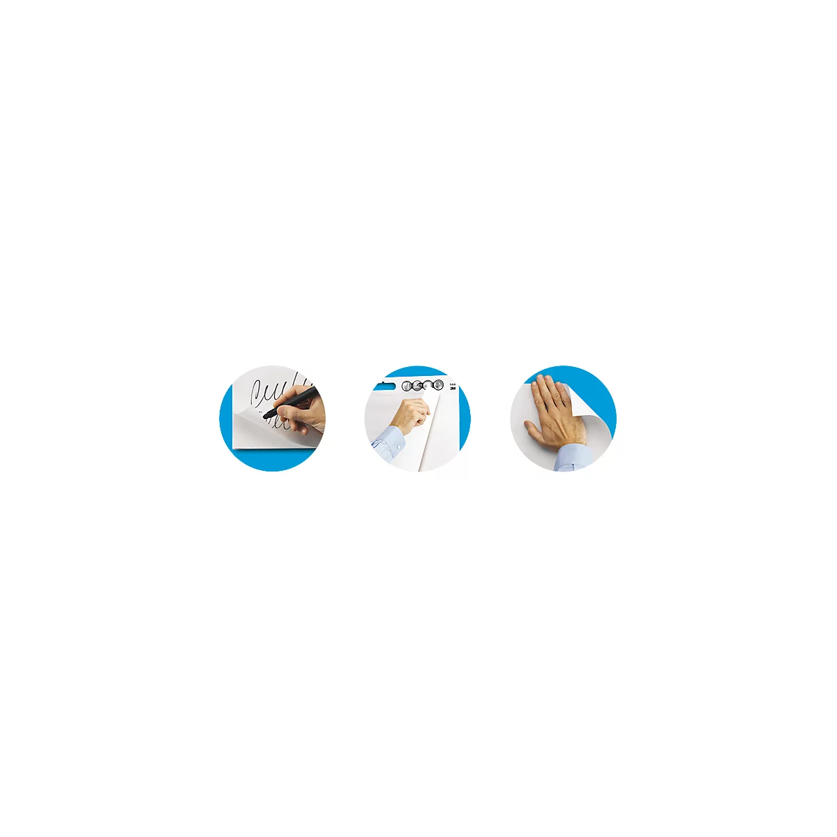 Meeting Charts Post-it® - vierge - 2 blocs de 30 feuilles