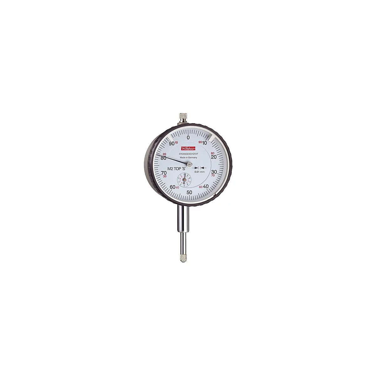 Meetklok M2 Top S 10mm Abl.0,01mm w.shock bescherming KÄFER