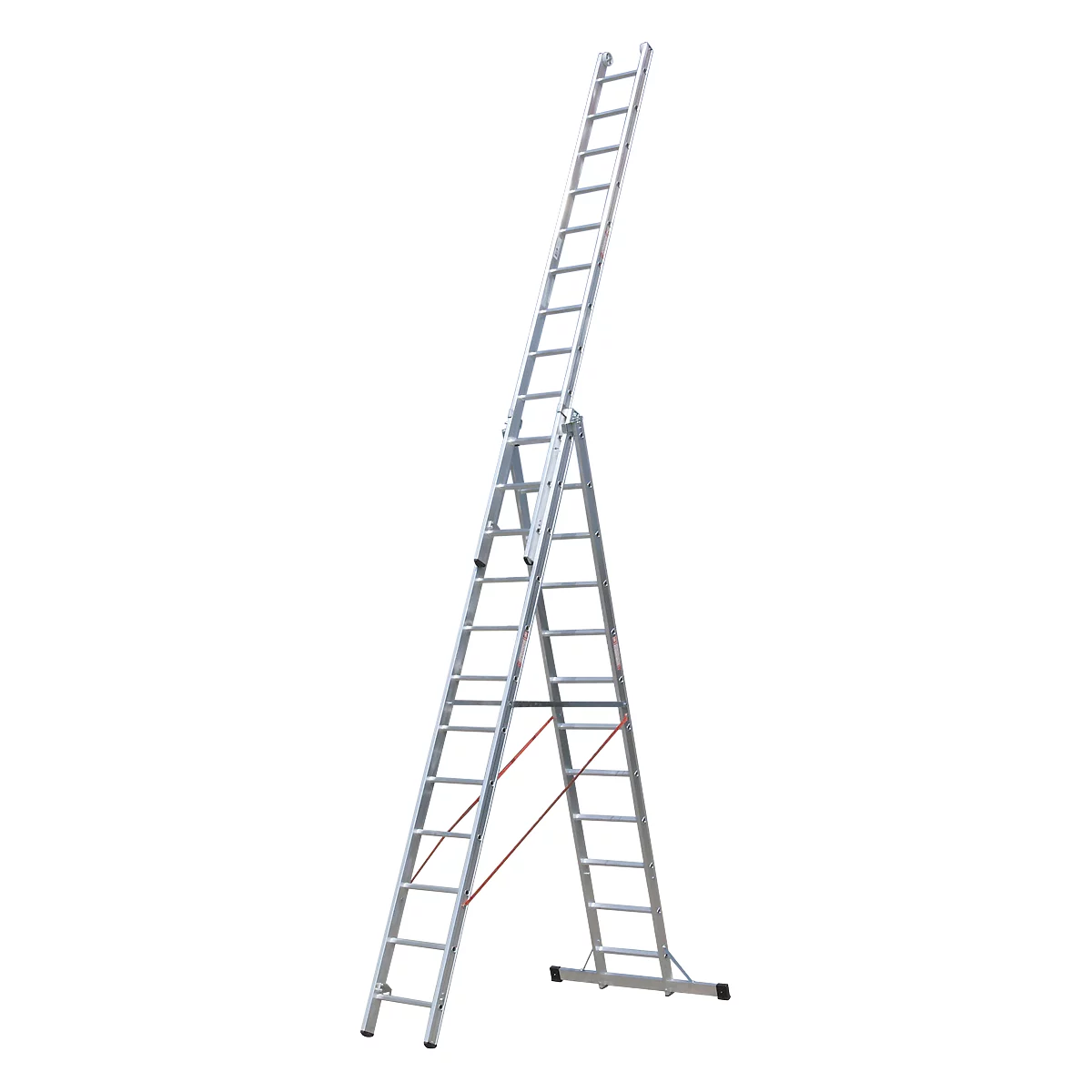 Mehrzweckleiter 3-teilig, 3x12 Sprossen