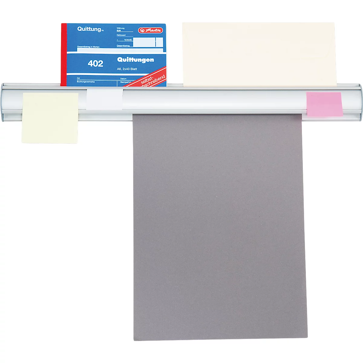 Memoleiste Ball Fix, 1000 mm, Aluminium eloxiert