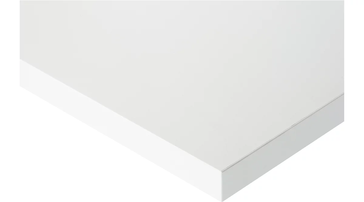 Mesa de trabajo RAU, tablero de melamina, 750 x 800 x 800-850 mm